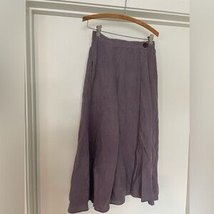Elegant Purple Women's Skirt